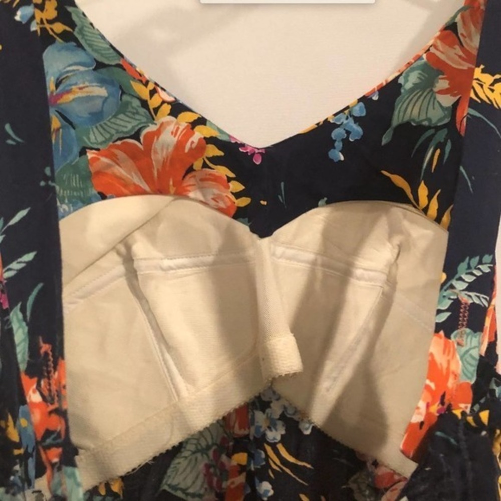 Fit Flare DashAbout 70's Retro Vintage Hawaiian Print Dress‎ - Picture 6 of 10